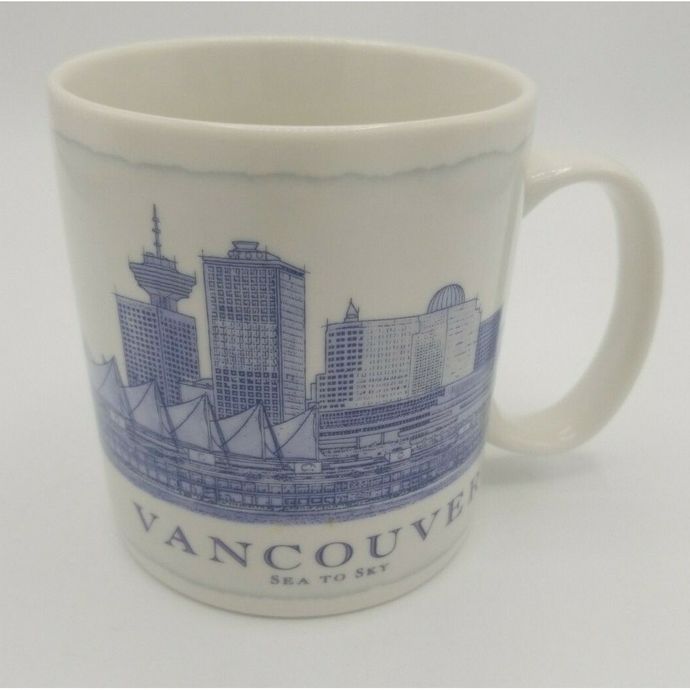 Vancouver Sea To‎ Sky 2008 Starbucks Coffee Mug 18 fl oz.